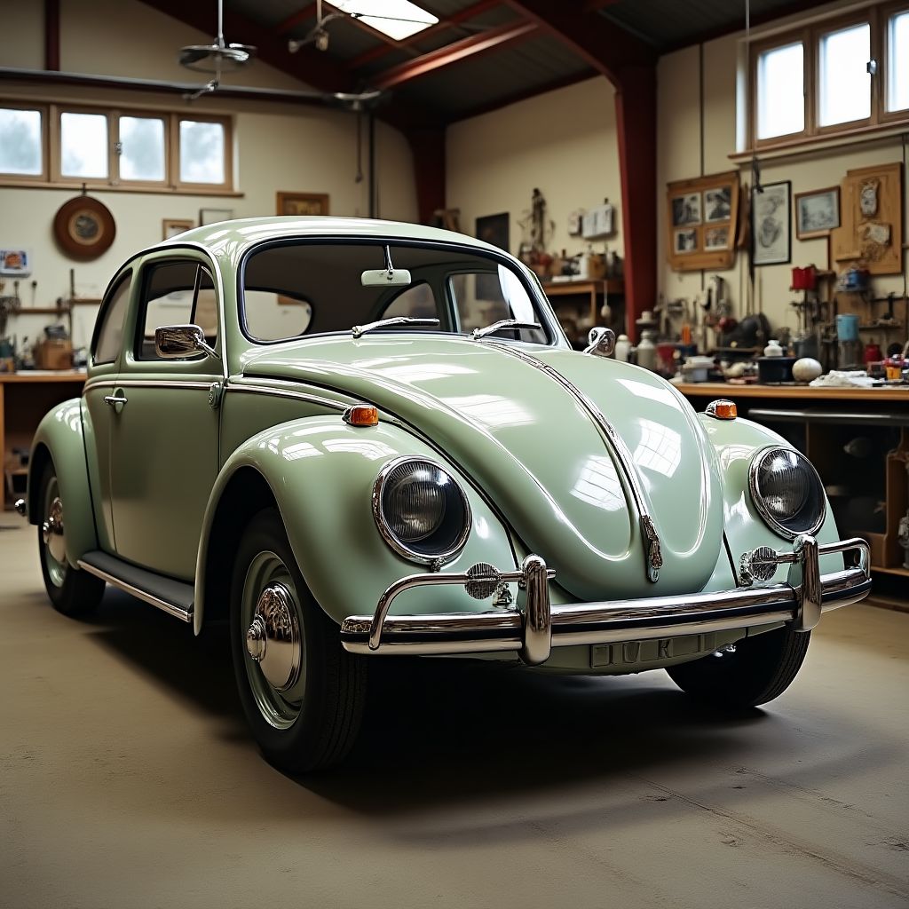Atelier de restauration pour véhicules classiques